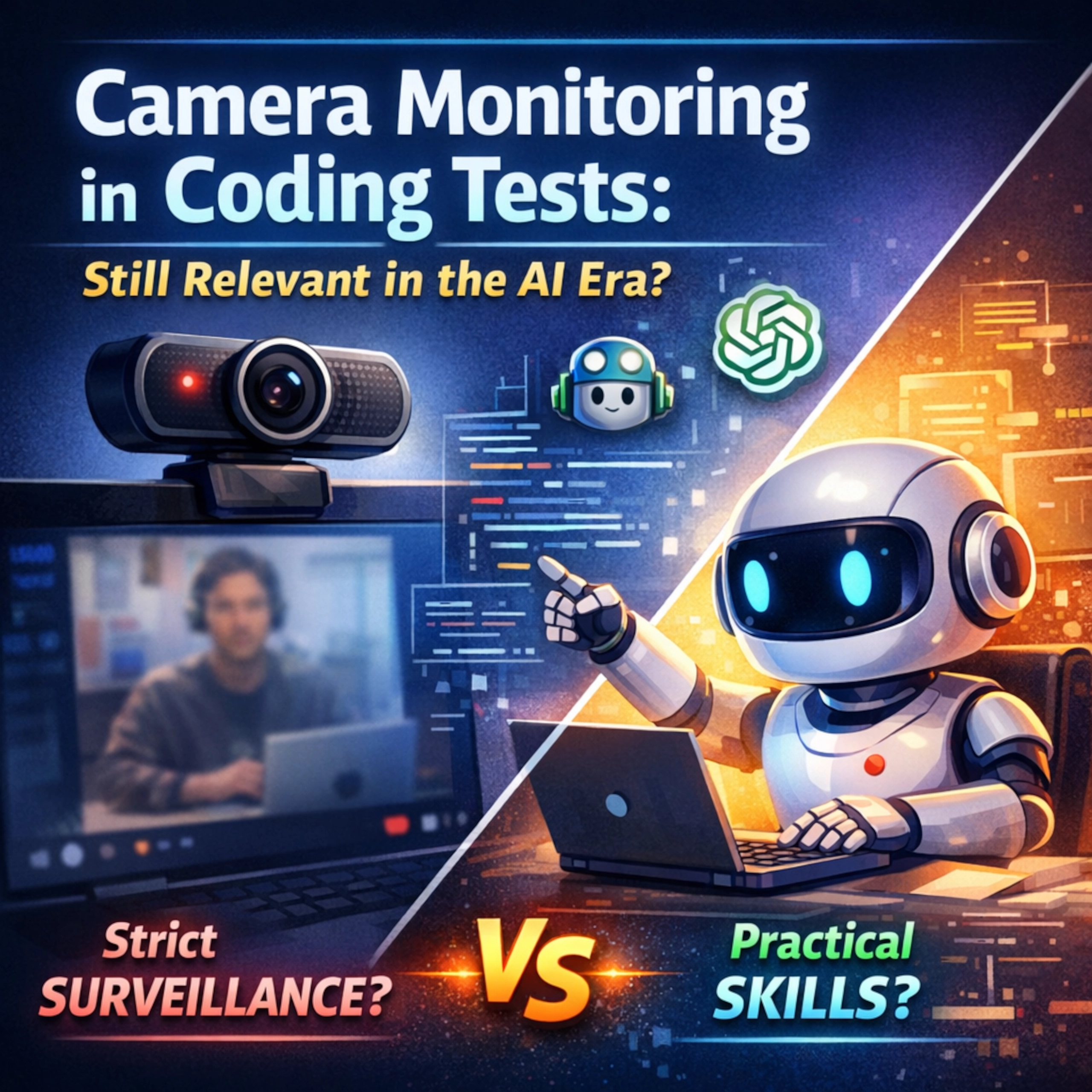 Camera Monitoring in Coding Tests: Is It Still Relevant in the AI Era?