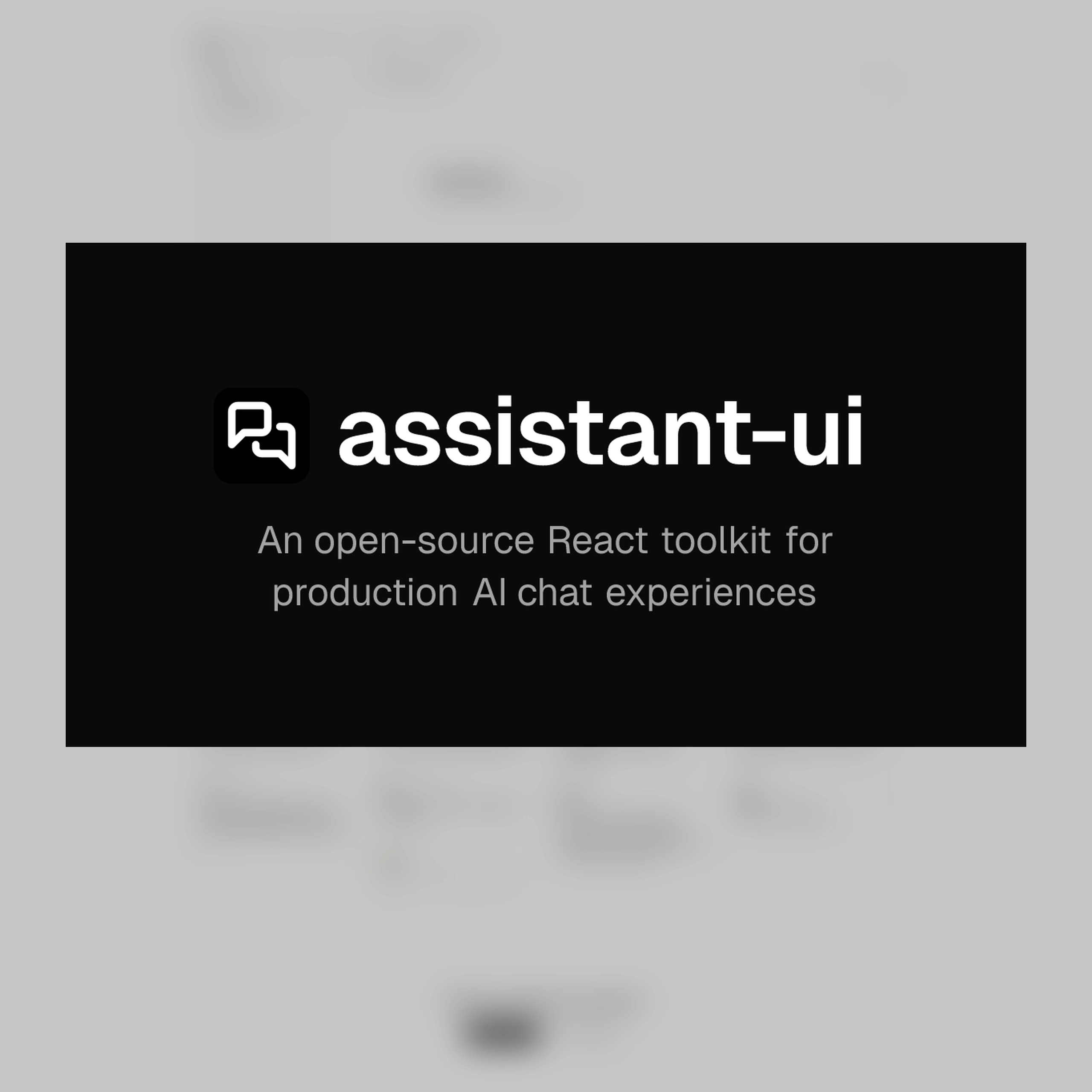 Assistant UI