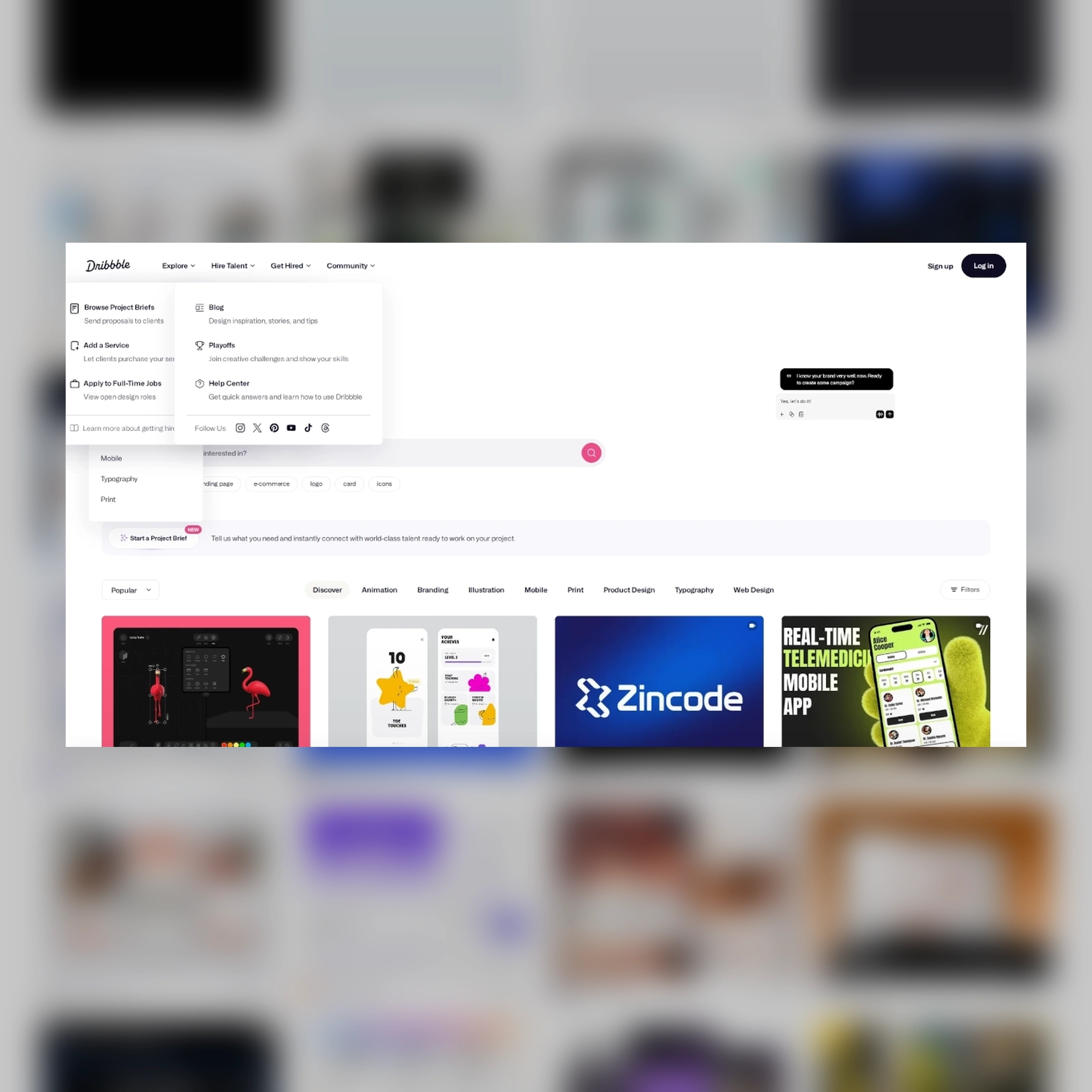 Dribbble