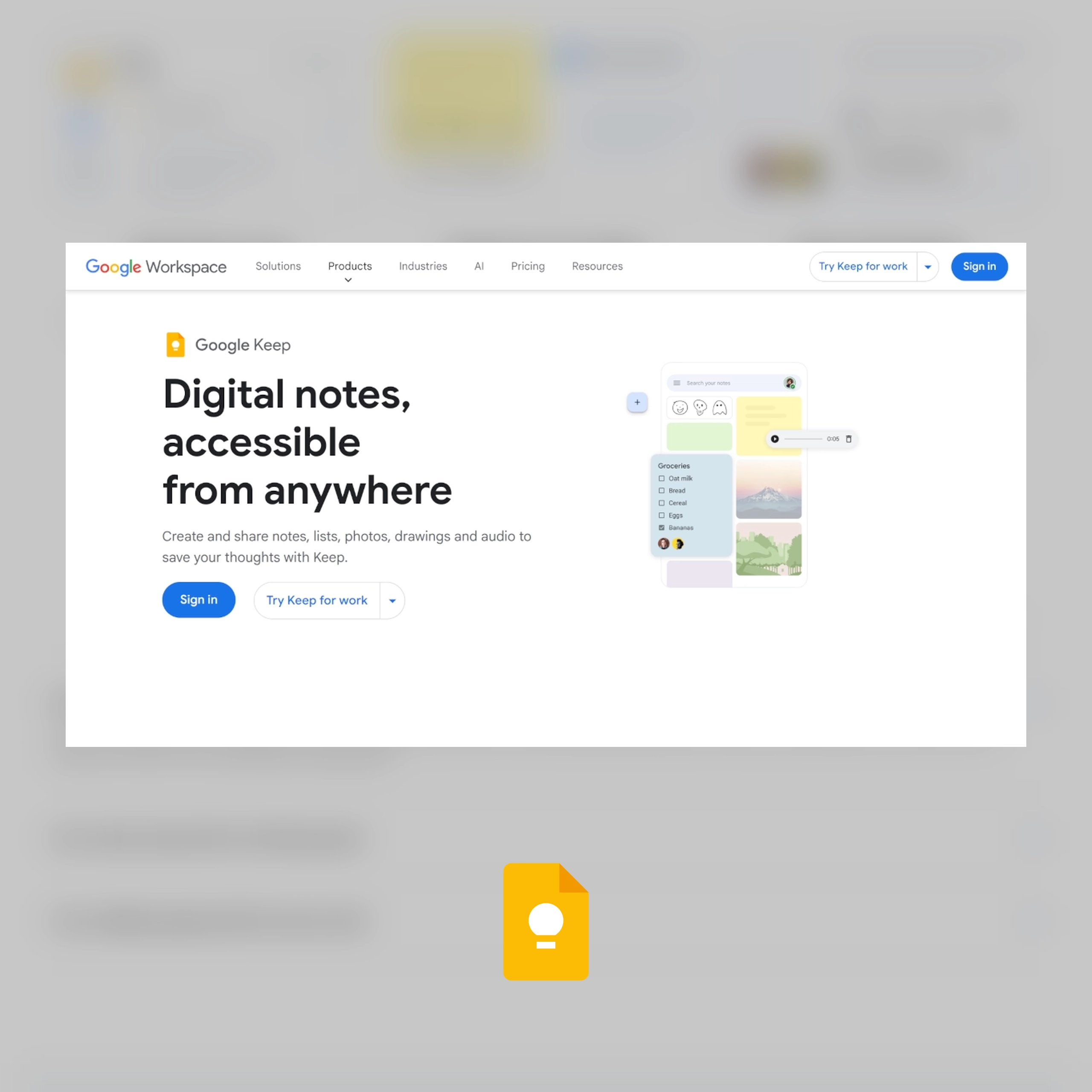 Google Keep