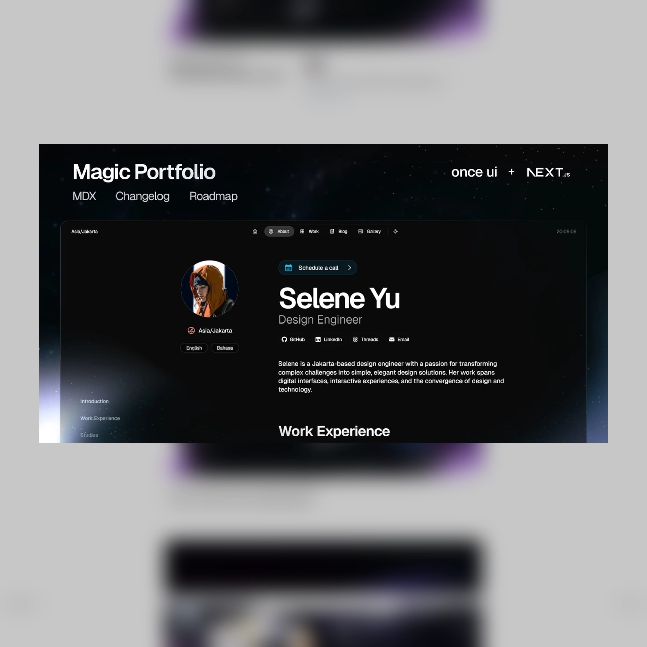 Magic Portfolio Demo