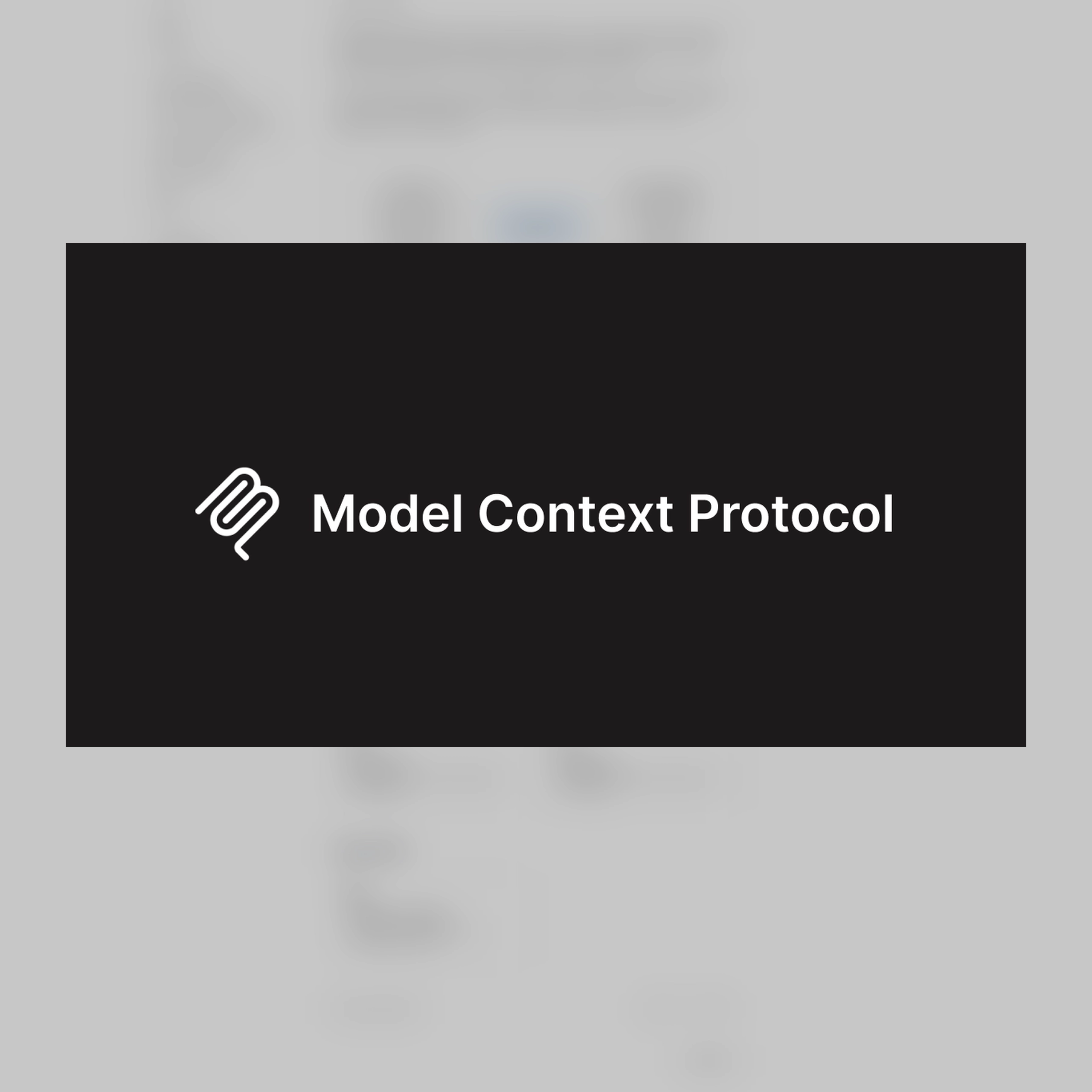 Model Context Protocol