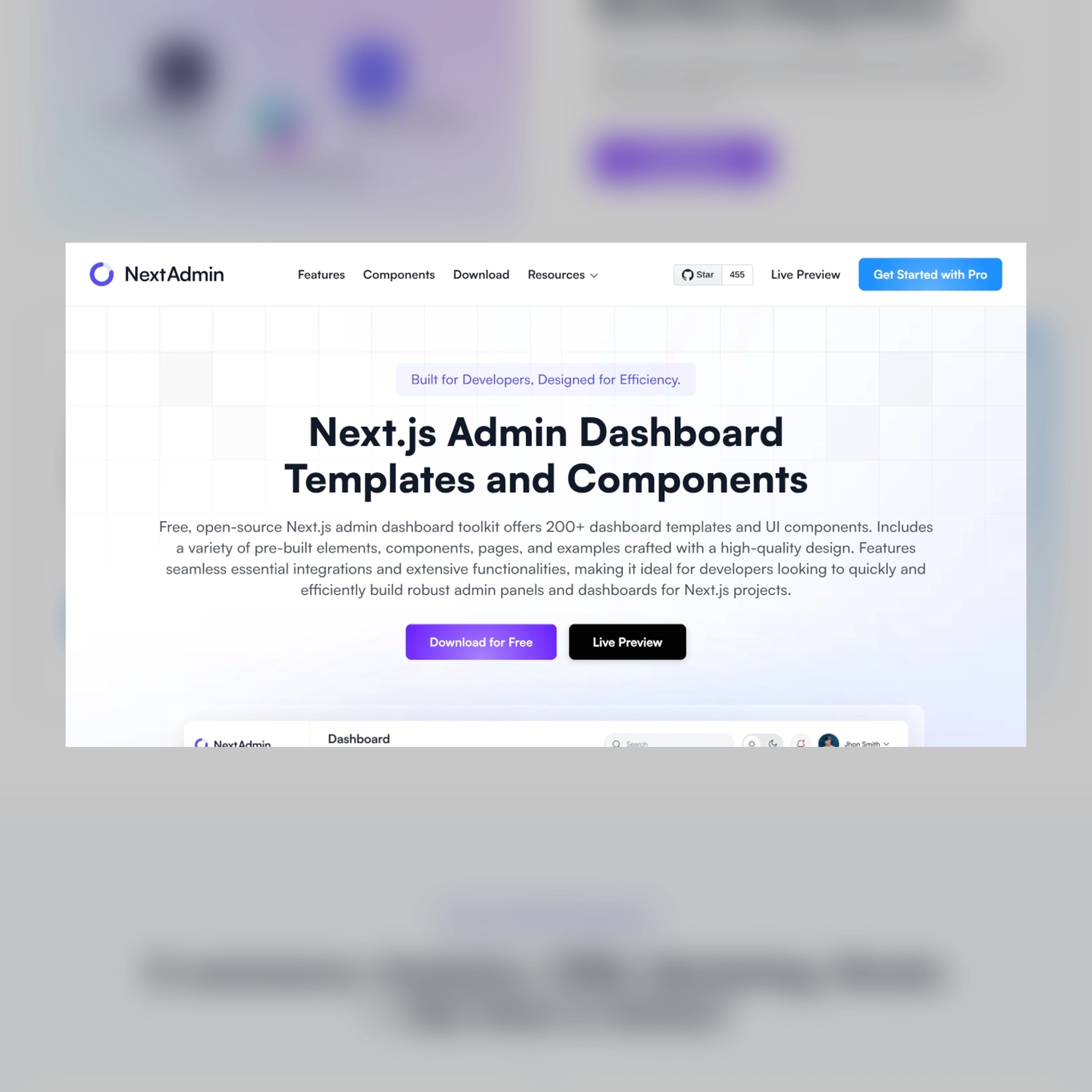 Next Admin Dash