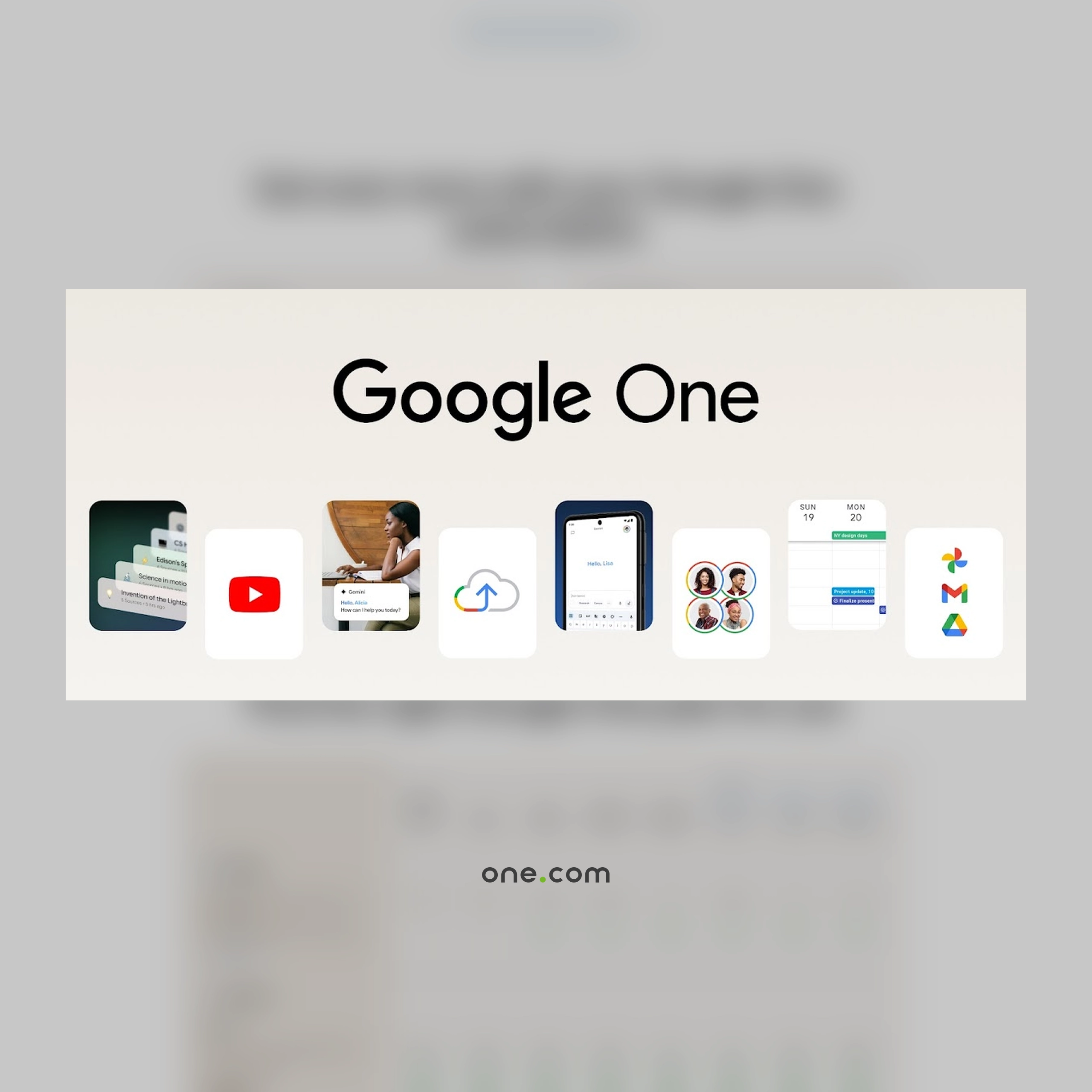One