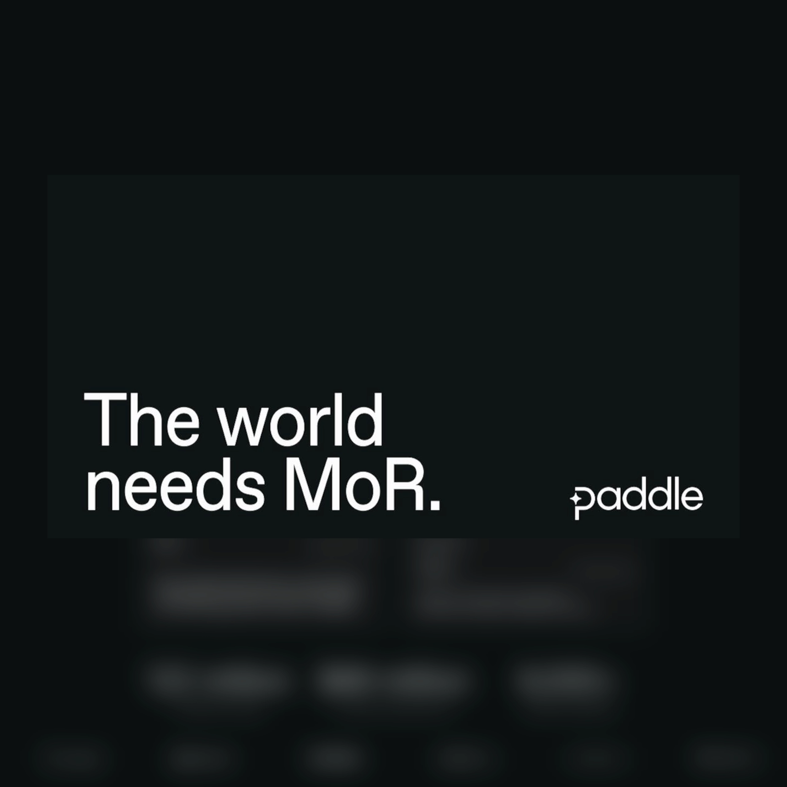 Paddle