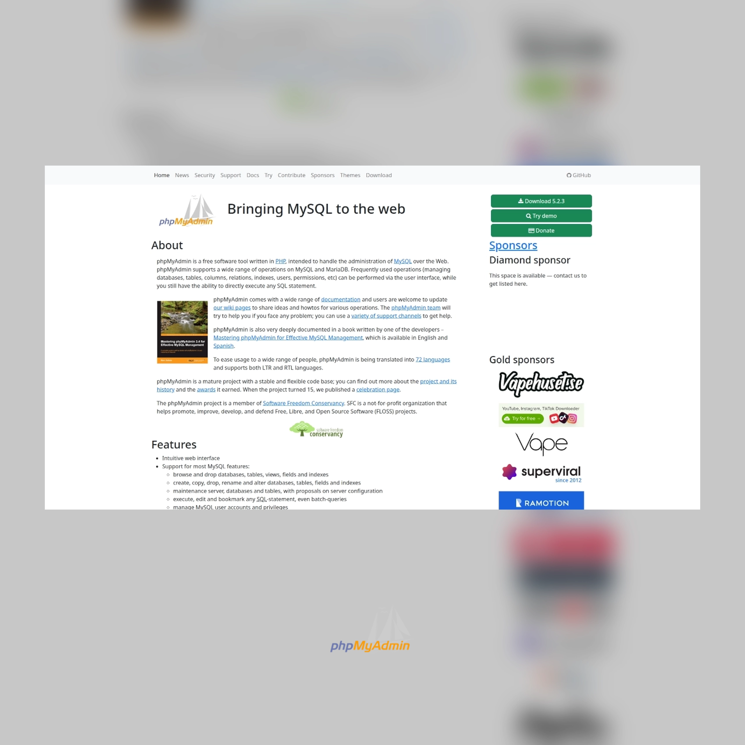 phpMyAdmin