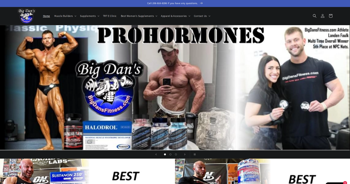 Big Dans Fitness project card image
