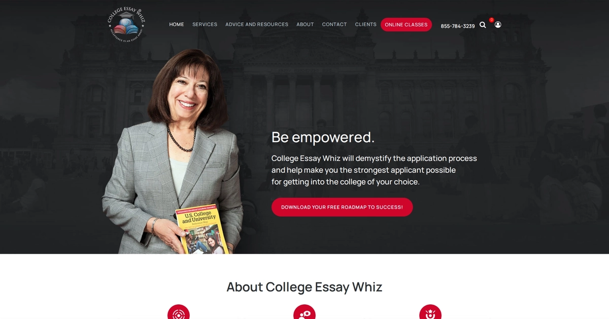 College Essay Whiz project card image