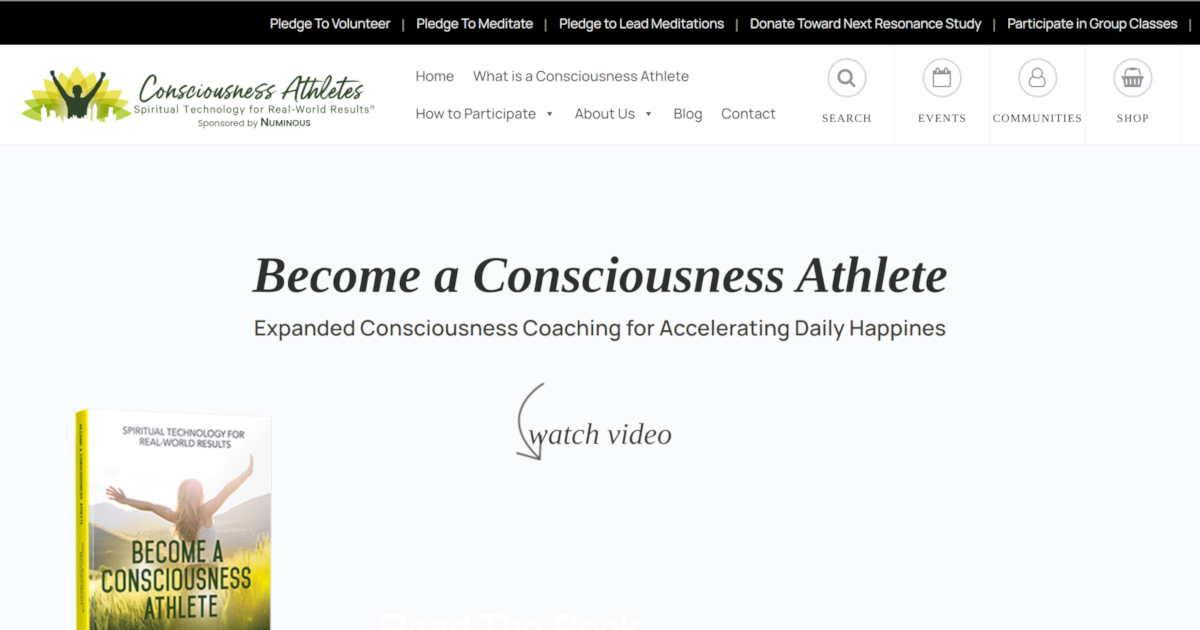 Consciousness Athletes project card image