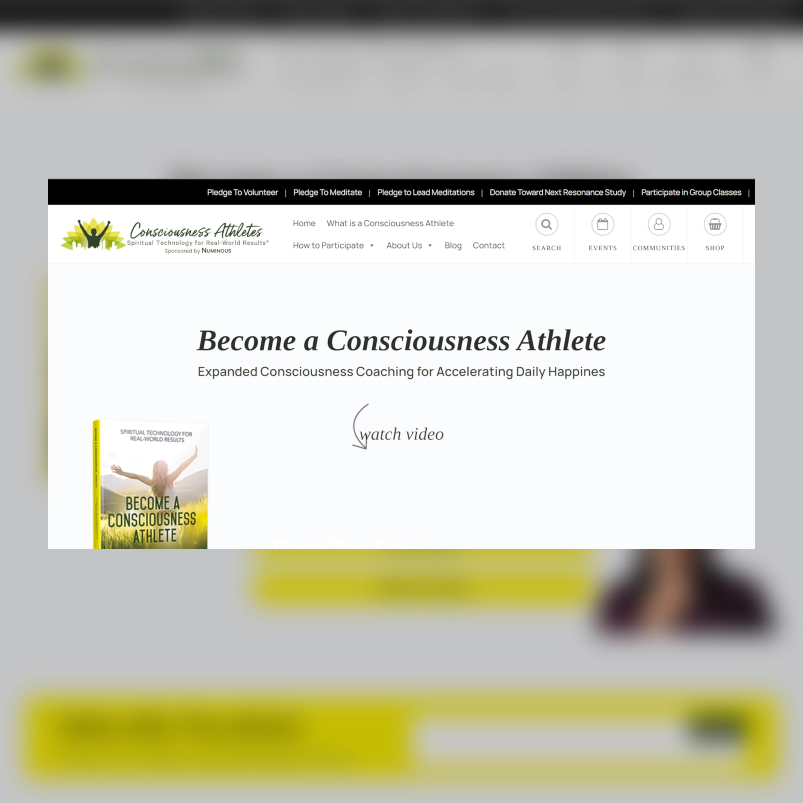 Consciousness Athletes