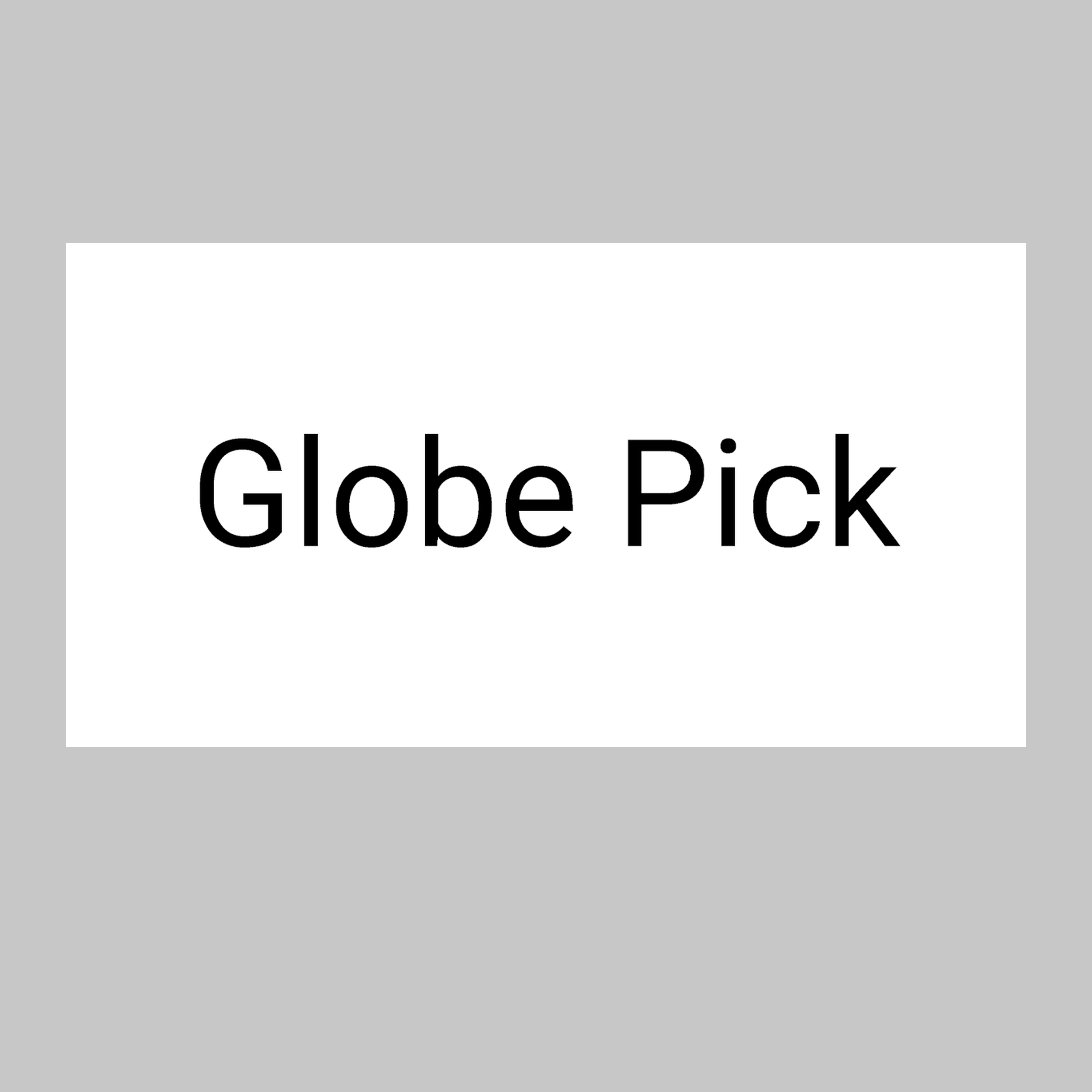 Globe Pick
