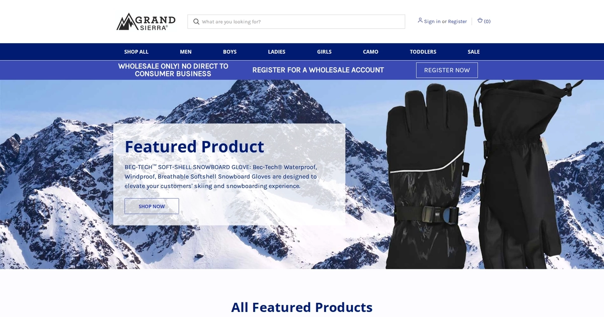 Grand Sierra Gloves project card image