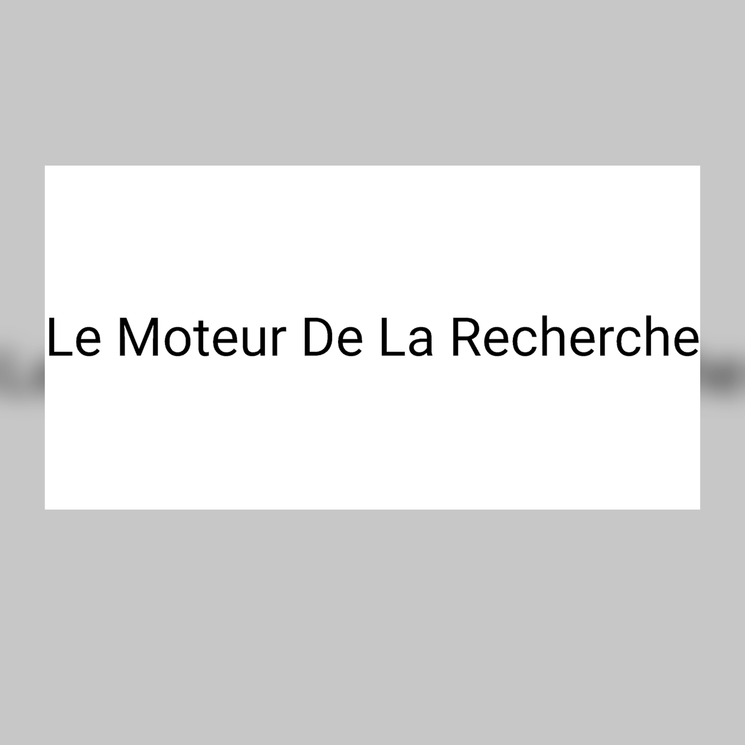 Le Moteur De La Recherche