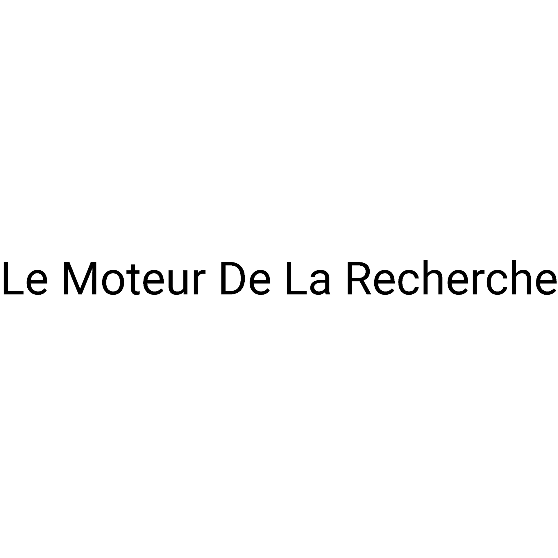 Le Moteur De La Recherche