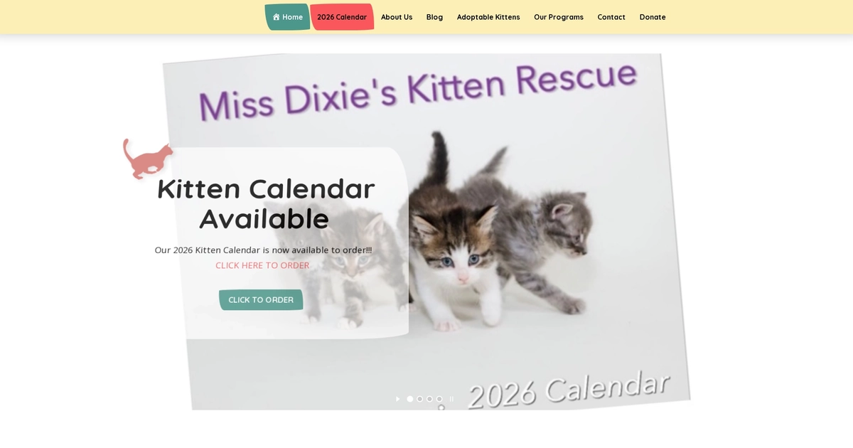 Miss Dixies Kitten Rescue project card image