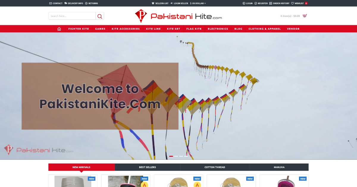 Pakistani Kites project card image