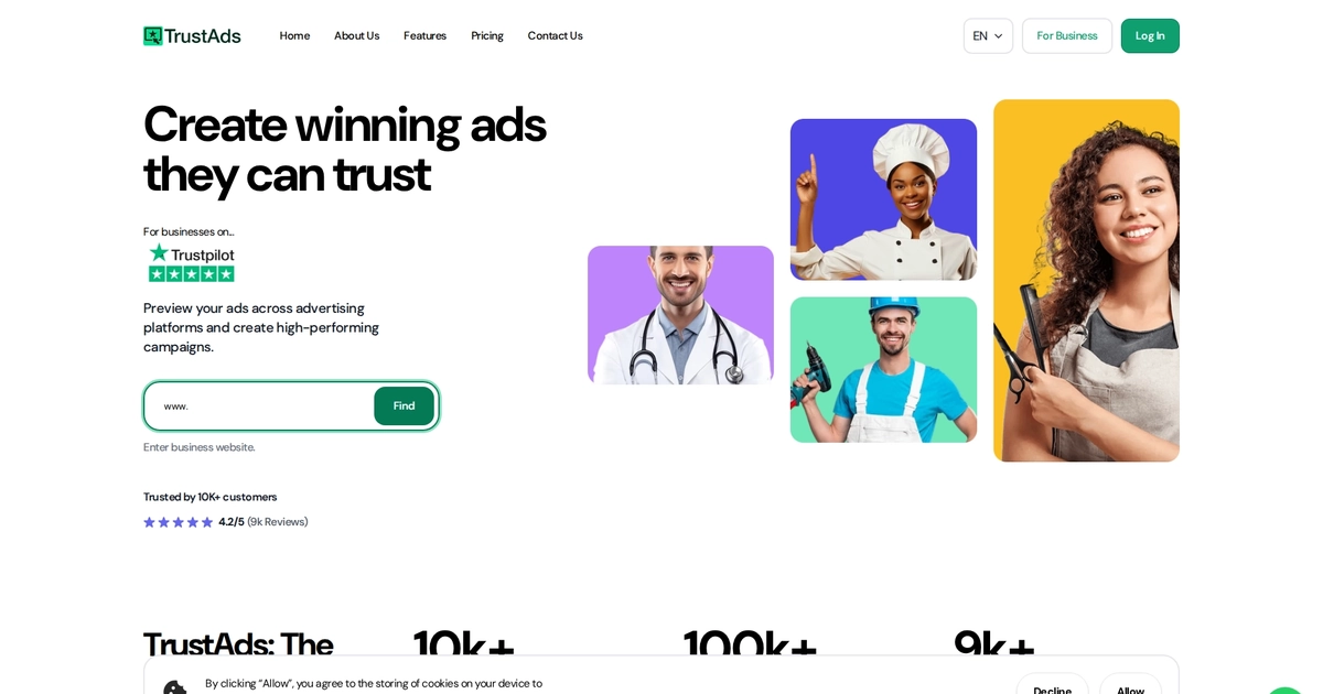 Trust Ads project card image
