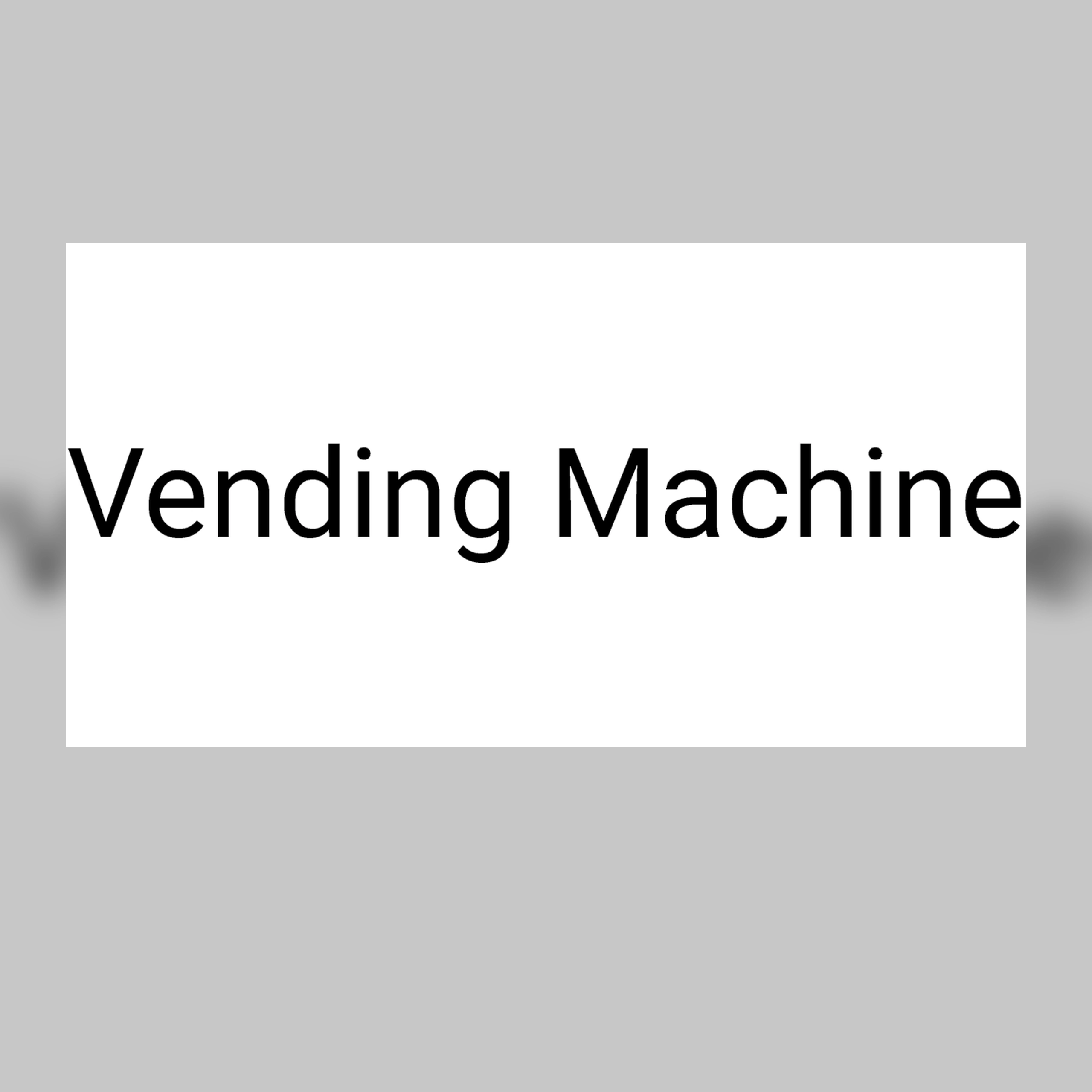 Vending Machine