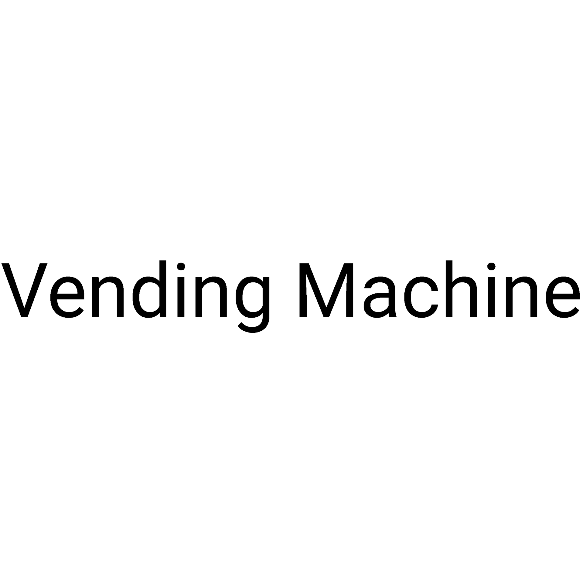 Vending Machine