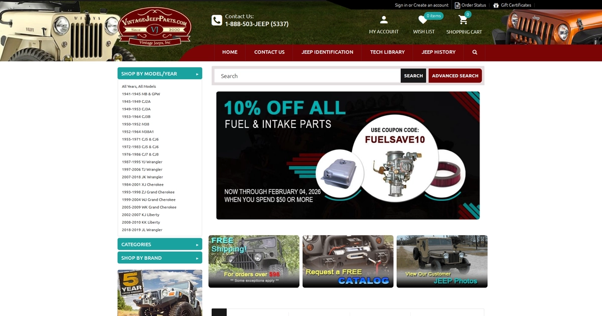 Vintage Jeep Parts project card image