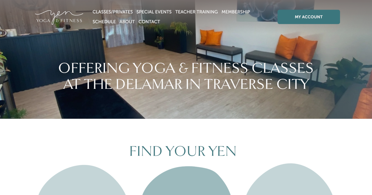 Yen Yoga Fitness project card image