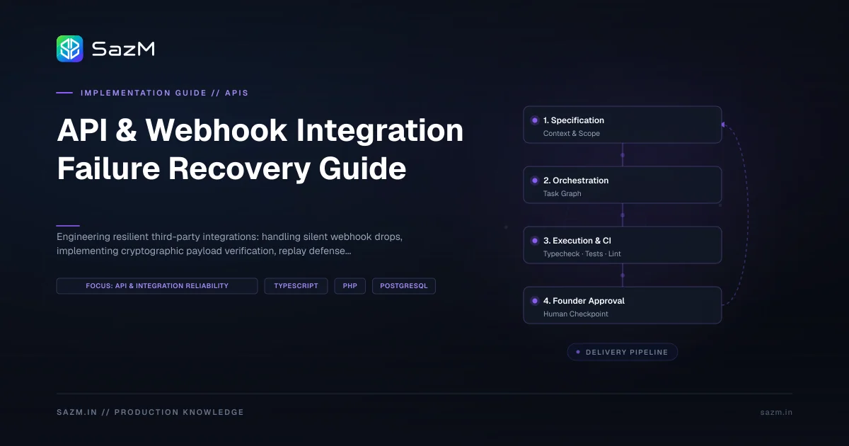 API & Webhook Integration Failure Recovery Guide — Architectural Reference Specification